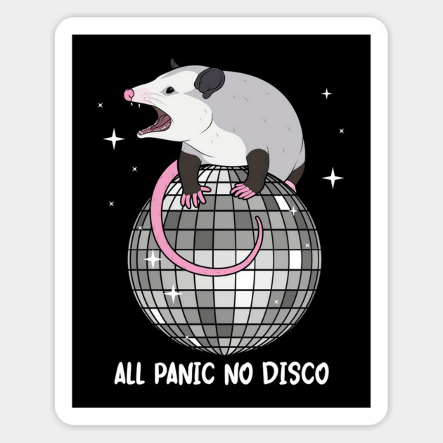 All Panic, No Disco! Magnet by GoshWow®