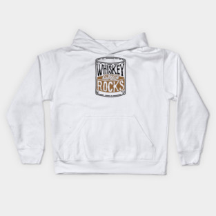 Whiskey On The Rocks Kids Hoodie