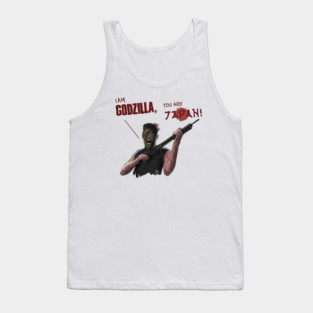 Things to Do in Denver: I AM GODZILLA! YOU ARE JAPAN! Tank Top