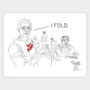 Life Aquatic: I Fold Sticker