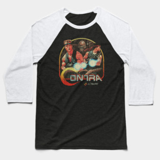 Contra 1987 Baseball T-Shirt