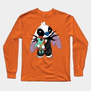 Nightmare before Christmas Stitch Long Sleeve T-Shirt