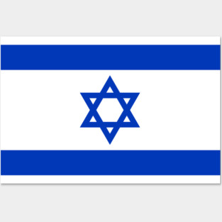 Star Israel Flag Posters and Art
