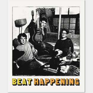 Beat Happening • • Original Fan Tribute Design Posters and Art