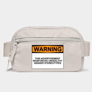 Gender Stereotype Warning Bag