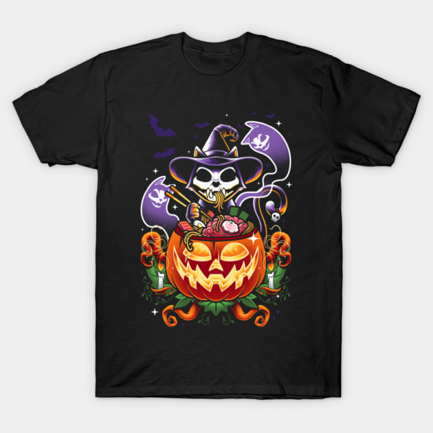 KAWAII MEOWEEN T-Shirt by angoes25