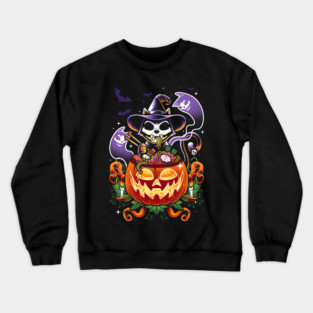 KAWAII MEOWEEN Crewneck Sweatshirt