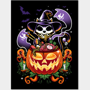 KAWAII MEOWEEN Posters and Art