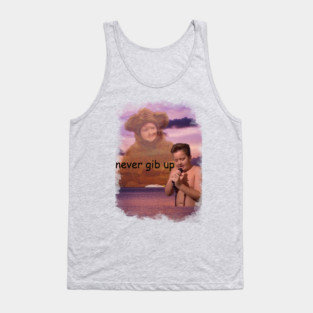 never gib up gibby Tank Top