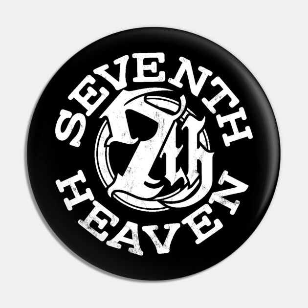 Sector 7 • Seventh Heaven (White) - Final Fantasy Vii - Pin