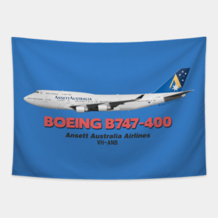 Boeing B747-400 - Ansett Australia Airlines Tapestry