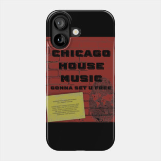 Fly Your House Music Flag! Phone Case
