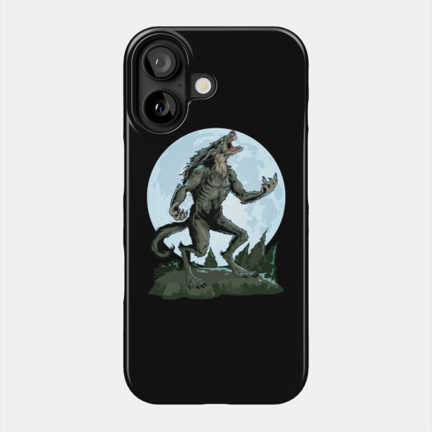 The Howling Werewolf Phone Case by GoshWow®