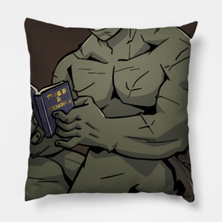 Orcish Literature Pillow