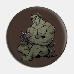 Orcish Literature Pin