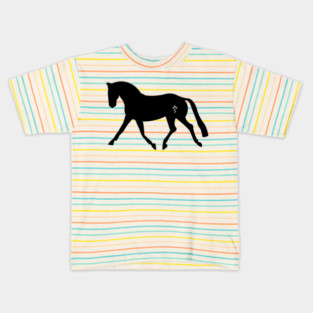 Swedish Warmblood Horse Kids T-Shirt
