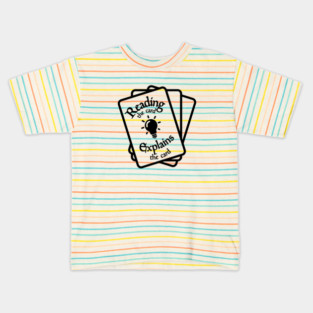 Reading The Card Explains The Card / Funny Magic The Gathering Shirt / MTG / Gift for Magic The Gathering Fan Kids T-Shirt