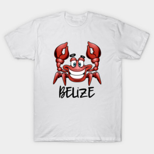 Belize Beach Cruise Red Crab T-Shirt