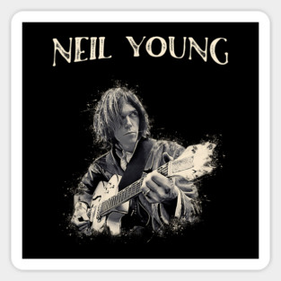 Neil Young Sticker