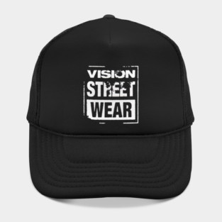 Vision Street Wear Skateboarding Disstresed 1980s Original Aesthetic Tribute 〶 Hat