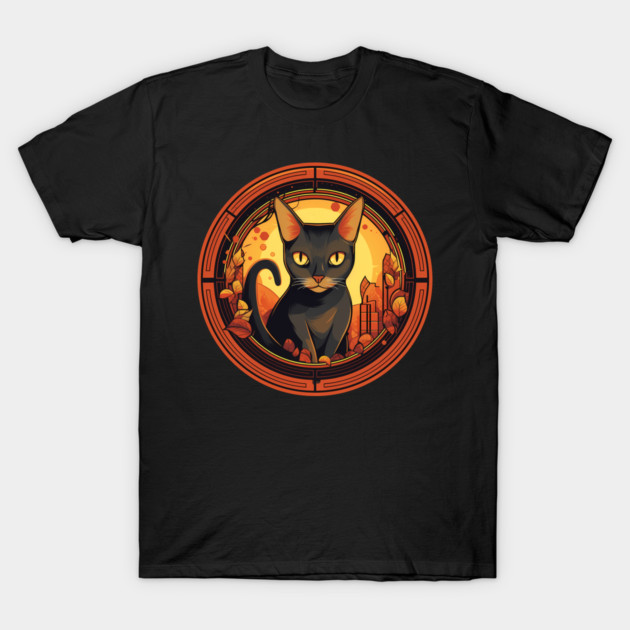 Abyssinian Cat Halloween, Cat Lover T-Shirt by logiamerch