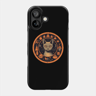 Abyssinian Cat Halloween, Cat Lover Phone Case