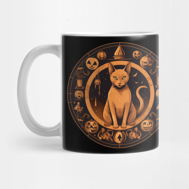 Abyssinian Cat Halloween, Cat Lover by logiamerch