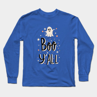 Cute Ghost Halloween Long Sleeve T-Shirt