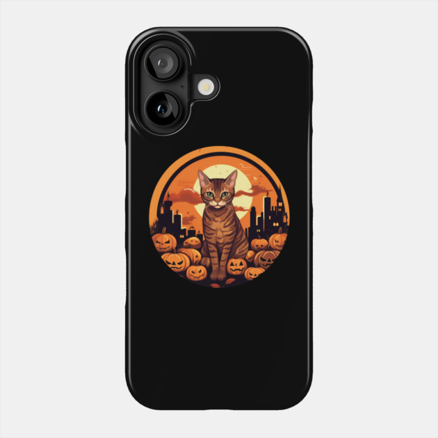Bengal Cat Halloween, Cat Lover Phone Case by logiamerch