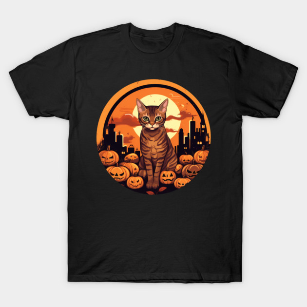 Bengal Cat Halloween, Cat Lover T-Shirt by logiamerch