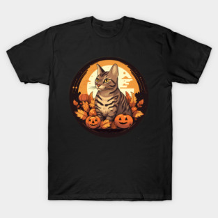 Bengal Cat Halloween, Cat Lover T-Shirt