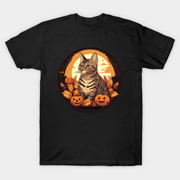 Bengal Cat Halloween, Cat Lover T-Shirt by logiamerch