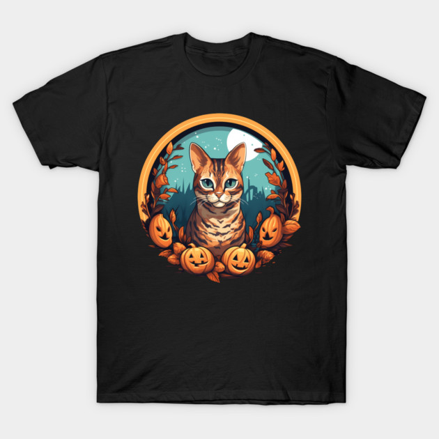 Bengal Cat Halloween, Cat Lover T-Shirt by logiamerch