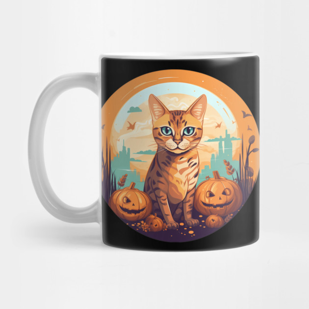 Bengal Cat Halloween, Cat Lover by logiamerch