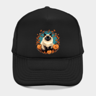 Birman Cat Halloween, Cat Lover Hat