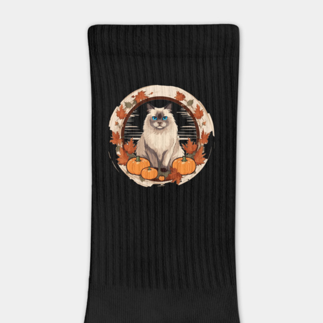 Birman Cat Halloween, Cat Lover by logiamerch