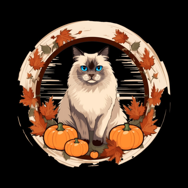 Birman Cat Halloween, Cat Lover by logiamerch