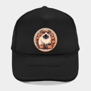 Birman Cat Halloween, Cat Lover Hat