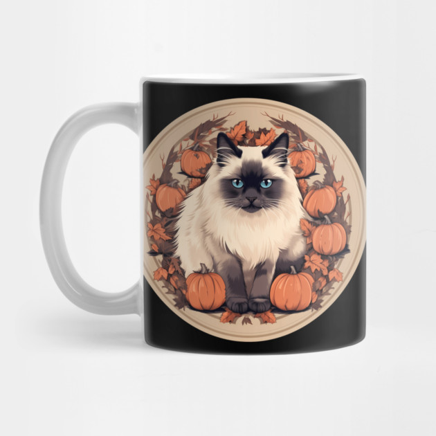 Birman Cat Halloween, Cat Lover by logiamerch