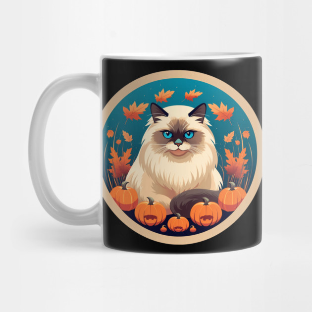 Birman Cat Halloween, Cat Lover by logiamerch