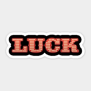 LUCK Sticker