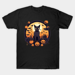 Burmese Cat Halloween, Cat Lover T-Shirt