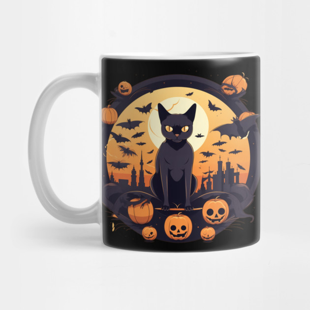 Burmese Cat Halloween, Cat Lover by logiamerch