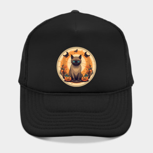 Burmese Cat Halloween, Cat Lover Hat