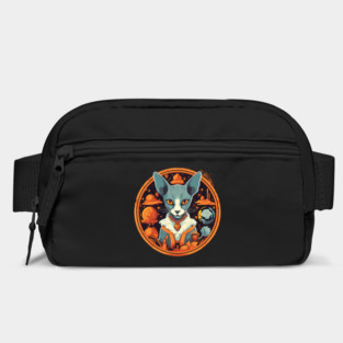 Cornish Rex Cat Halloween, Cat Lover Bag