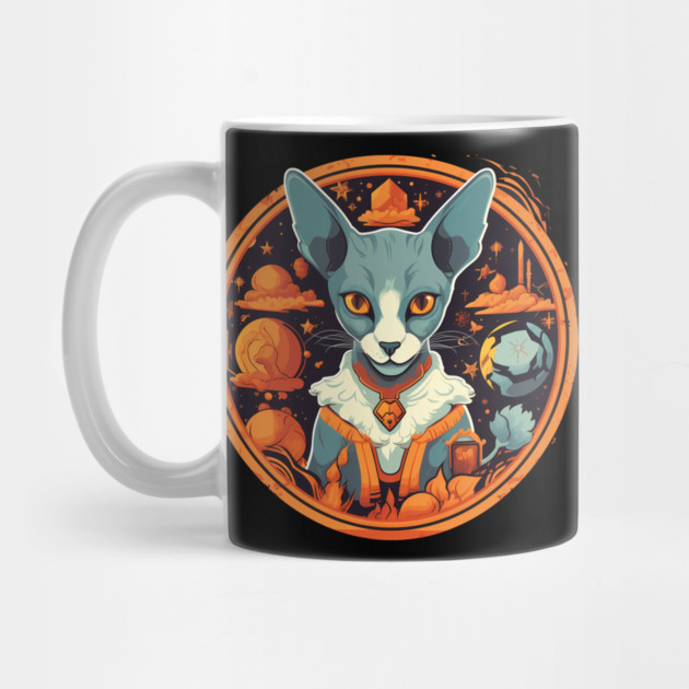 Cornish Rex Cat Halloween, Cat Lover by logiamerch