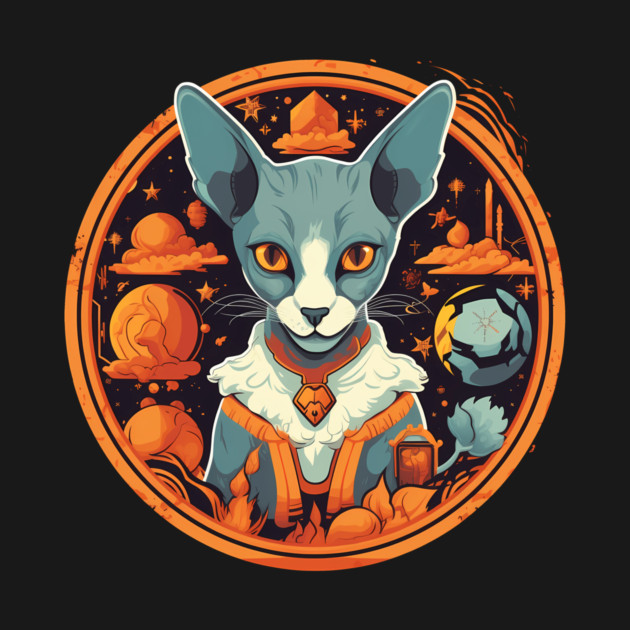 Cornish Rex Cat Halloween, Cat Lover by logiamerch