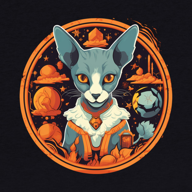 Cornish Rex Cat Halloween, Cat Lover by logiamerch