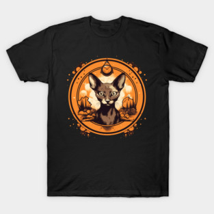 Cornish Rex Cat Halloween, Cat Lover T-Shirt