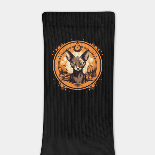 Cornish Rex Cat Halloween, Cat Lover by logiamerch